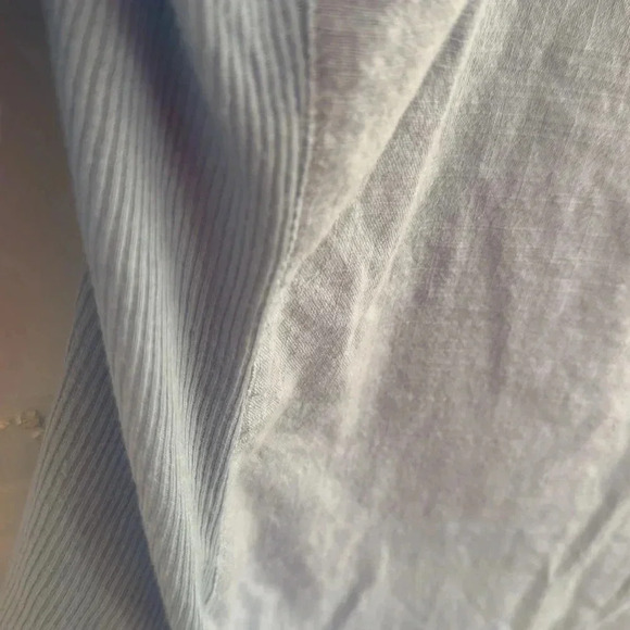 Simply Blessed Blue Button Down Shirt Sz M - Picture 5 of 6